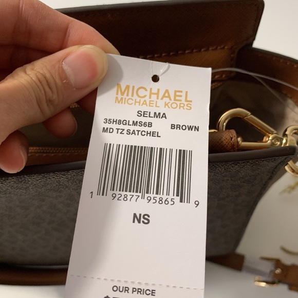 Michael Kors Selma Medium Top Zip Satchel - Picture 8 of 8